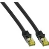 Efb Elektronik EFB Patchkabel RJ45 Cat.6A S/FTP 0,25m Juodas (MK7001.0,25B)
