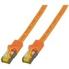 Efb Elektronik EFB RJ45 Komutacinis kabelis S/FTP, Cat.6A, LSZH, Cat.7 RohCable, 25m, oranžinis (MK7001.25O)