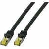 Efb Elektronik EFB RJ45 Patchkabel Cat.6A S/FTP LSZH Cat.7 Rohkabel juoda