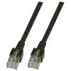 Efb Elektronik EFB RJ45 S/FTP Cat5e kabelis sieciowy juoda 0,5 m SF/UTP