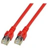 EFB RJ45 S/FTP Cat5e kabelis sieciowy raudona 0,5 m SF/UTP (S-FTP)