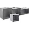 EFB Elektronik WGB-1912GR.45 - 12U - Sieninis stovas - 80 kg - Pilka - Plienas - 535 mm