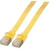 Efb Elektronik EFB Flat kabelis RJ45 U / FTP, 6A, PVC, 2 m, geltonas