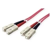 Efb Elektronik EFB Wysokiej jakości kabelis LWL typu duplex 50/125 m OM4 SC/SC, 2 m