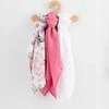 Rankšluostis EgaKids Muslin vystyklai New Baby 60x80 cm 3 vnt GIRL
