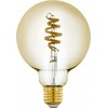 EGLO - E27 G95 spiralinė LED lemputė - gintaro spalvos - reguliuojamo baltumo - Zigbee ir Bluetooth
