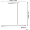 EGLO LOBOLOGNANO-Z MATTER LANGBORD 2300L