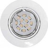 EGLO Įleidžiamas lubinis šviestuvas, 3 vnt. komplektas, Eglo Peneto 3x5W GU10-LED, baltas 94406 - 94406