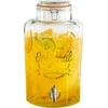 Excellent Houseware Stiklainis su kraneliu stiklinis 8 l