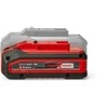 Einhell 18V 4.0Ah Li-Ion akumuliatorius, šoninis vaizdas