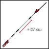 Akumuliatorinės gyvatvorių žirklės EINHELL GC-HH 18/45 Li T-Solo, 18 V, 41 cm, be akumuliatoriaus