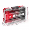 Grąžtų rinkinys EINHELL, 2-8 mm metalui, 3-8 mm mūrui, 16 vnt.