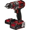 Smūginis Akumuliatorinis  Einhell TE-CD 18/50 Li-i BL 1800 RPM 2.35 kg Juodas, Raudona