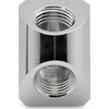 Ek Water Blocks Ek Vanduo Blocks EK Vanduo Blocks EK-Quantum Torque Adapteris 90 Degree G1/4 Inch Female to G1/4 Inch Female – Nickel