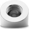 Ek Water Blocks Ek Vanduo Blocks EK Vanduo Blocks EK-Quantum Torque Adapteris 45 Degree G1/4 Inch Female to G1/4 Inch Female – Nickel