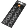 Ek Water Blocks Ek Vanduo Blocks EK Vanduo Blocks EK-Quantum Torque Color Ring 10 vnt. pakuotė STC 10/13 colių sidabrinis