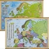 Eko Graf EkoGraf Padėklas - Polish- fizinis Europos žemėlapis