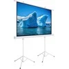 Art MENINĖS VADOVAS EKRANAS ANT A su stovu 140 colių 254x254cm TA-140 1:1 dvigubos viryklės