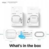 Elago AirPods 3 TPU Hang dėklas - etui su karabińczykiem do AirPods 3 przeźroczyste