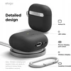 Elago Elago AirPods 4 Hang Silikoninis dėklas - dėklas su karabinu, skirtas AirPods 4 juodas .