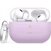 Elago AirPods Pro 2 Hang Silikoninis dėklas - etui su karabińczykiem do AirPods Pro 2 šviesiai violetinė
