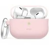 Elago AirPods Pro 2 Hang Silikoninis dėklas - etui su karabińczykiem do AirPods Pro 2 rožinė