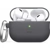 Elago Elago AirPods Pro 2 Hang Silikoninis dėklas - dėklas su karabinu, skirtas AirPods Pro 2 pilkas .
