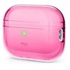 Elago AirPods Pro 2 Nylon Strap TPU Shell dėklas - etui su paskiem do AirPods Pro 2 rožinė
