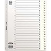 Elba Register Strong-Line® Basic A4 PP hvid A-Å