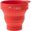 Elbrus POJEMNIK FOLDCUP 130ML Raudonas ONE SIZE