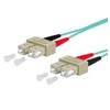 Electraline METZ CONNECT OpDAT jungiamasis kabelis, SC-D/SC-D OM3, 3 m