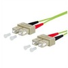 Electraline METZ CONNECT OpDAT jungiamasis kabelis, SC-D/SC-D OM5, 2 m