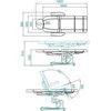 Activeshop Kosmetologinis krėslas AZZURRO 708A ELECTRIC 4 MOTOR Baltas