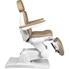 Activeshop Kosmetologinis krėslas AZZURRO 870 PEDI ELECTRIC 3 MOTOR Cappuccino