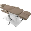 Activeshop Kosmetologinis krėslas AZZURRO 870 PEDI ELECTRIC 3 MOTOR Cappuccino