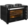 Elektrinė krosnelė Tristar Convection Oven with 2 Hot Plates | OV-3670 | 35 L | 3200 W | Juodas