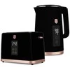 Elektrinis virdulys 1,7L + TOSTER CYFROWY BERLINGER HAUS BH-9540 Juodas ROSE