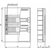 Elektro-Plast 1x8 modulinis skirstomasis skydelis IP40 SRp- 8 / B N + PE (2.12)