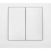 DVIGUBAS APŠVIESTAS JUNGIKLIS SANTRA/4111-10/EPN 250 V 10 A Elektro-Plast
