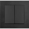 DVIGUBAS APŠVIESTAS JUNGIKLIS SANTRA/4111-19/EPN 250 V 10 A Elektro-Plast