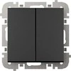 DVIGUBAS APŠVIESTAS JUNGIKLIS SANTRA/4111-19/EPN 250 V 10 A Elektro-Plast