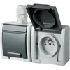 LIZDAS MONTUOJAMAS ANT PAVIRŠIAUS DVIGUBAS AQUANT-G2/V1/EPN 230 V AC 16 A IP65 Elektro-Plast