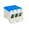 Elektro Plast 48.395 3 polių paskirstymo-šakos blokas AL/CU 3x95mm2 mėlynas plokščias montavimas ir TH bėgis WLZ35/3x95/n 48.395