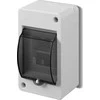 Elektro Plast Nasielsk 2303-11 Modulinis skirstomasis įrenginys 1x3 paviršinis IP30 MINI S-3 su dūmų gaubtu, N gnybtas 2303-11