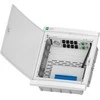 Elektro Plast Nasielsk 2435-20 Elegantiškas 2X12 įleidžiamas daugialypės terpės skirstomasis įrenginys IP40 N+PE baltos