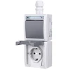 Socket and switch block ELEKTRO-PLAST AQUANT