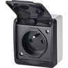 Elektro Plast Nasielsk GN.2P+Z N/T IP44 ANTRACYT HERMES
