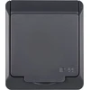 Elektro Plast Nasielsk GN.2P+Z N/T IP44 ANTRACYT HERMES