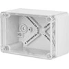 Elektro Plast Nasielsk Elektro-Plast INDUSTRIAL Hermetiška dėžutė n/t 170x105x82mm IP65 pilka, permatomas dangtelis 2707-01