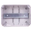 Elektro-Plast korpusas 148x198x96mm IP65 su bėgiu (OH- 3B.1)